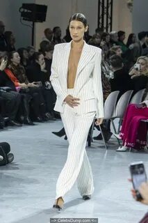 Bella Hadid walks the runway during the Alexandre Vauthier H