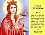 Dymphna Book of saints, St dymphna, Picture book