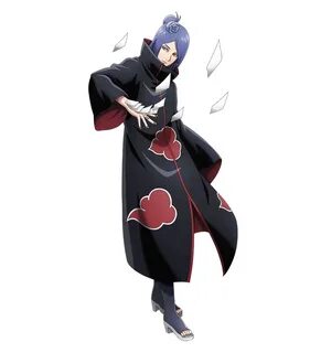 Konan (Akatsuki) render 2 NxB Ninja Voltage by maxiuchiha22 