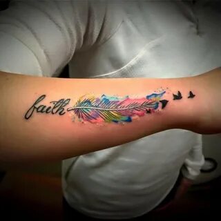 Pin by Bri on Tattoos Feather tattoo design, Rainbow tattoos