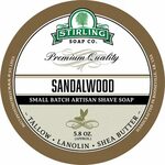 Stirling Soap Company Sandalwood Shave Soap 5.8 oz: купить с