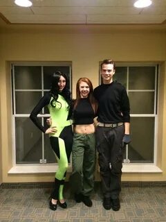 Shego, Kim Possible, and Ron Stoppable Partner halloween cos