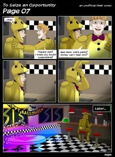 To Seize an Opportunity - Page 07 by PinkyPills Fnaf comics,