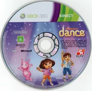 Nickelodeon Dance PAL Dvd Covers and Labels