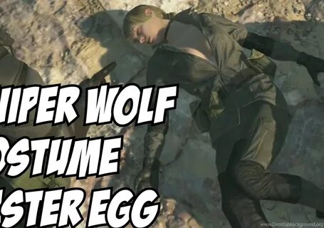 Quiet In Sniper Wolf Costume Easter Egg Metal Gear Solid V: 