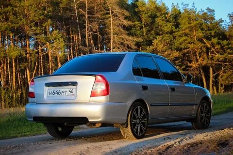 205/40 R16 + сабля) Фотосет - Hyundai Accent, 1.5 л., 2008 г