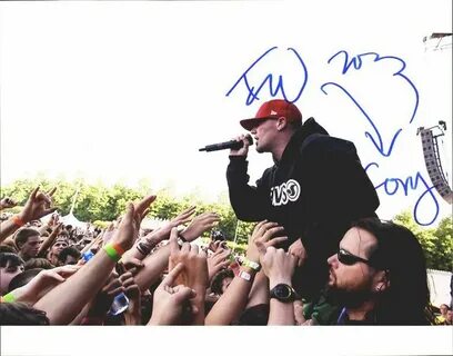 Fred Durst of Limp Bizkit signed AUTHENTIC 8x10 Free Ship Th