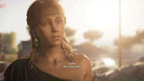 Assassin's Creed Odyssey Diona Romance (Kassandra) - YouTube