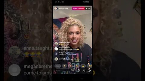 Anna & Andie (03/31/20 ig live) - YouTube