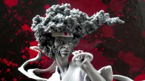 Afro Samurai Statue - YouTube