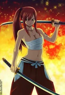 Fairy Tail 235 Erza Cover by Ornav on deviantART Fairy tail 