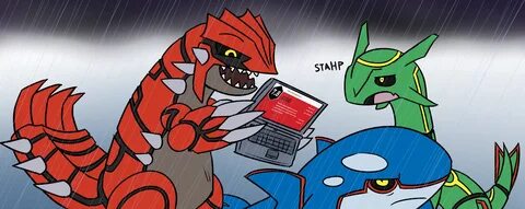 Groudon wins this time Pokémon Know Your Meme