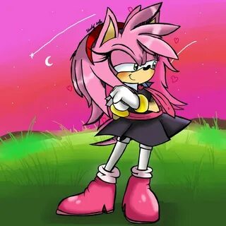 Pin by Vanessa Martinez on Sonic Fan Art Amy rose, Rose pict