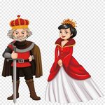 королева и король, иллюстрация короля монарха, король и коро
