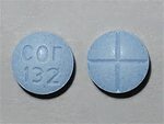Dextroamp-Amphetamin 10 Mg Tab - Blue Round Tablet Cor 132 C