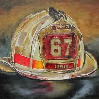 hero kim smith art Fire painting, Firefighter art, Painting