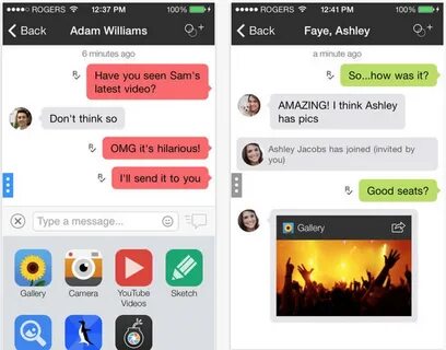 Kik Messenger app for iOS gets updated, befitting iOS 7