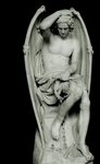 Lucifer Angel sculpture, Angel statues, Statue