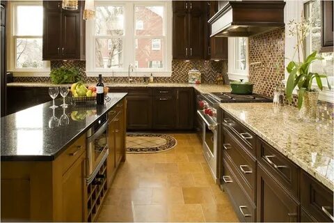 Kitchen Backsplash Ideas with New Venetian Gold Granite New 