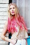 pink dip-dyed hair #pinkhair #dipdye #diy #hair Pink purple 