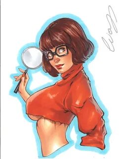 Velma by Elias Chatzoudis Female cartoon characters, Comics 