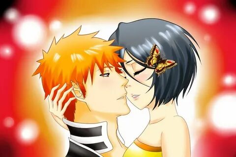 IchiRuki kiss by Bellatrix-chan Bellatrix, Anime, Chan