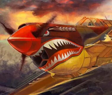 P40 Warhawk, Flying Tigers "Fury of the Warhawk" on Behance