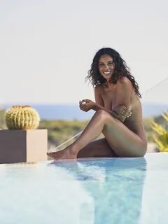 Rochelle Humes naked but covered in Women's Health Magazine,