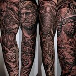 the best full sleeve tattoos #Fullsleevetattoos Hercules tat