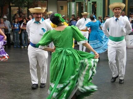 Danza Jíbara - Puerto Rico Despliegue de baile y música fo. 