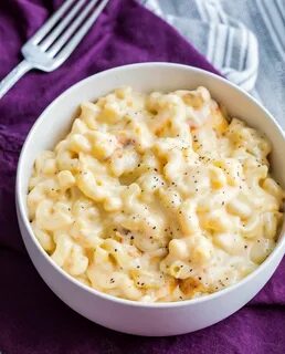 Rich and creamy homemade baked mac and cheese, filled with m