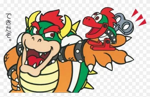 Bowser Shows Off His Prototype For A Toy At A Presentation -
