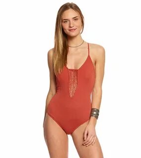 Reef Latigo Strappy Back One Piece Swimsuit at SwimOutlet.co