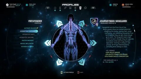Mass Effect Andromeda Interfaces on Behance