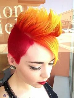 Image result for short asymmetrical haircuts Fire hair, Fire