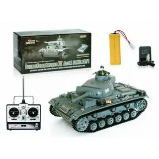 Купить радиоуправляемый танк Panzerkampfwagen III масштаб 1: