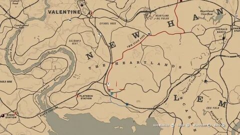 Where to find rdr2 American Bison & wild carrot locations - 