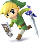 File:SSB4 Toon Link.png - Zelda Dungeon Wiki, a The Legend o