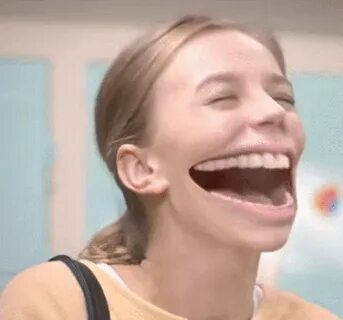 Laughing girl Reaction Images Laugh meme, Laugh, Funny gif