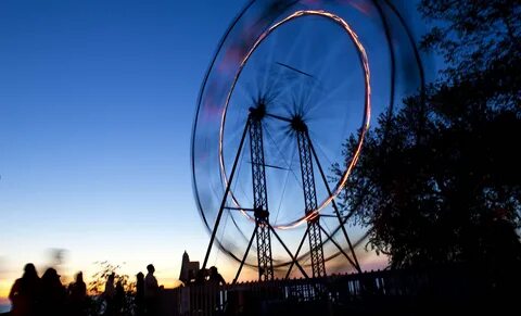 Free photo: Ferris wheel - Big, Clouds, Ferris - Free Downlo