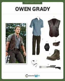 Dress Like Owen Grady Jurassic park costume, Family hallowee