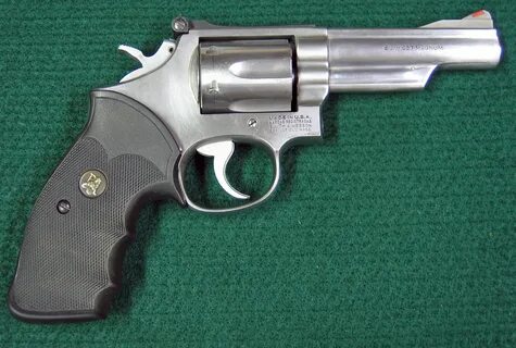 The Smith & Wesson Model 66 357 Magnum Stainless Combat Revo