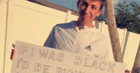 Florida 18-Year-Old's 'If I Was Black' Promposal Sign Slamme