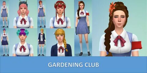 Cc Sims 4 Yandere Simulator : Osoro Hanako And Megami Sims 4