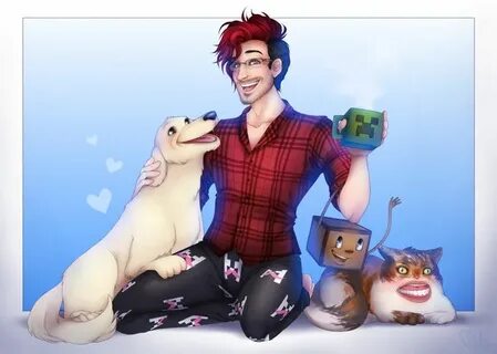 Markiplier Dedication! (Ft. Friends!) by Maxxie-Delu on Devi