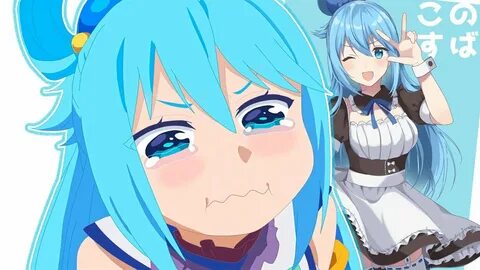 Don't cry Aqua! Aqua funny moments - YouTube