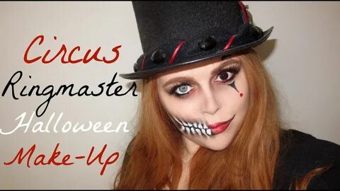 Circus Ringmaster Halloween Make Up // jenniferthemakeuparti