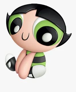 Buttercup Powerpuff Girls Png Background - Powerpuff Girls B