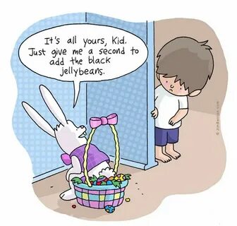 Happy Easter! Easter humor, Funny cartoons, Easter cartoons