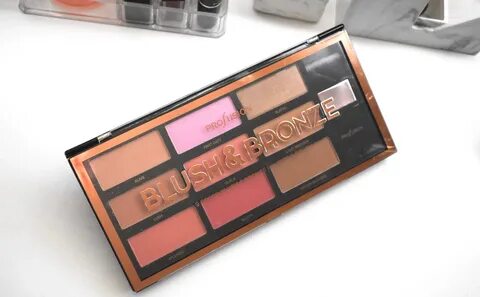 Profusion Cosmetics Blush & Bronze Palette - Swatches and Re